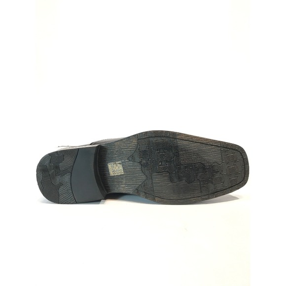 Tim Evans England Mens Size 12 Black Square Toe Loafer main image 5